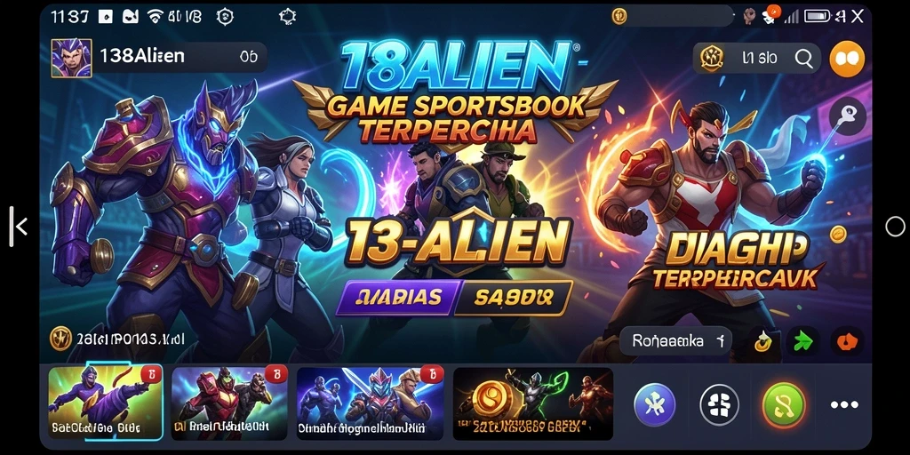 Tampilan antarmuka menarik dan gameplay seru di 138ALIEN.