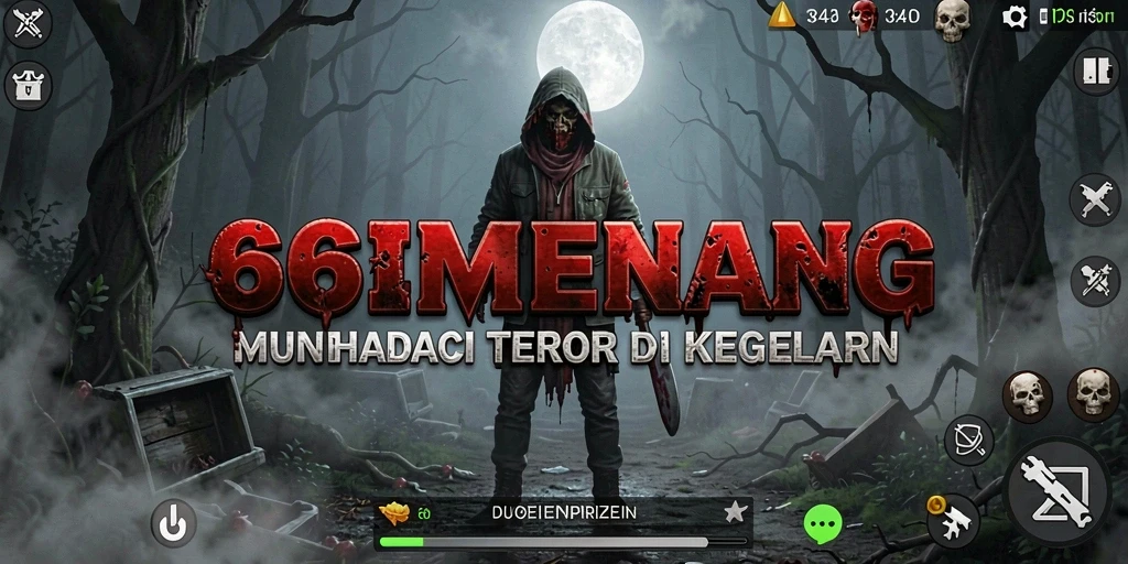 Screenshot gameplay yang menakutkan dari 66MENANG.
