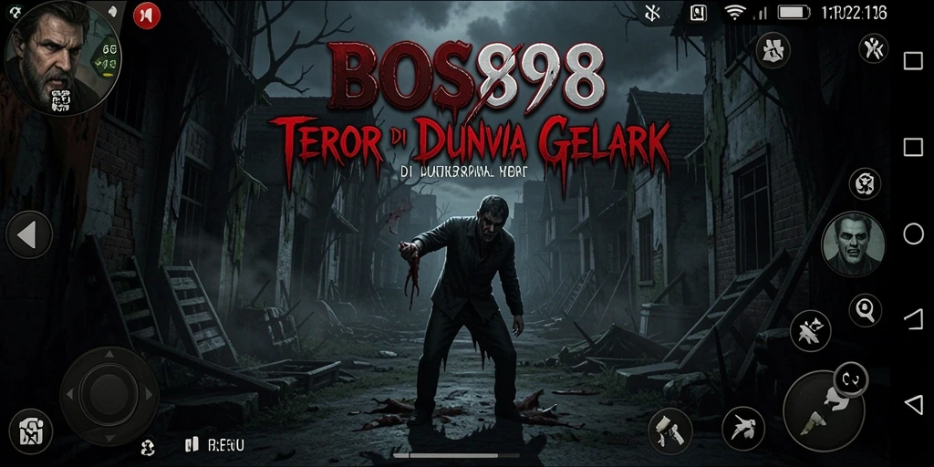 Gameplay <strong>BOS898</strong> dengan suasana horor yang mencekam dan efek menarik.