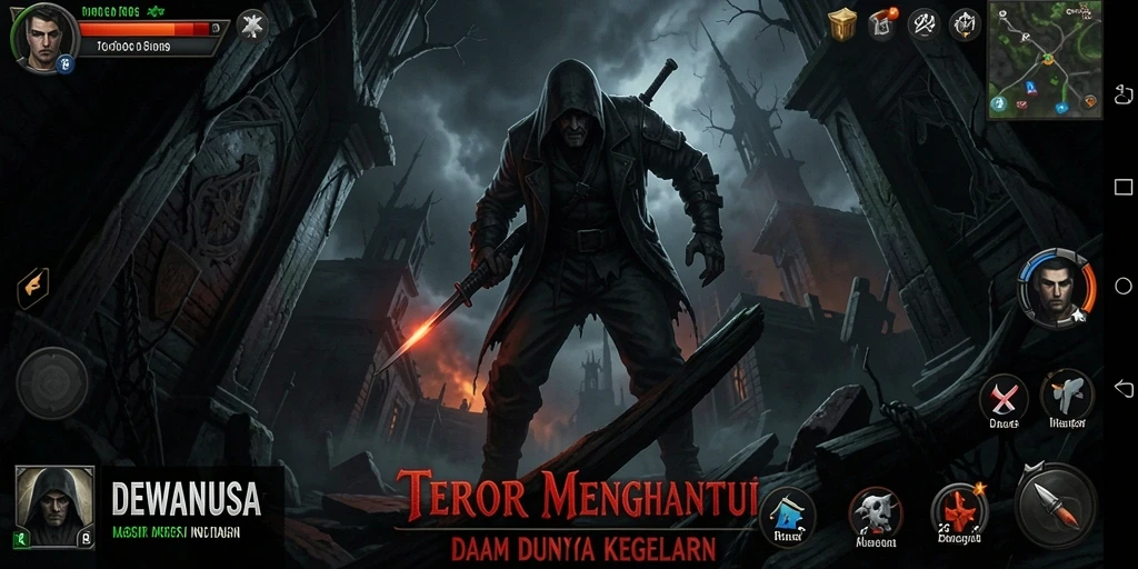 Gameplay mencekam dengan atmosfer horror yang kuat.
