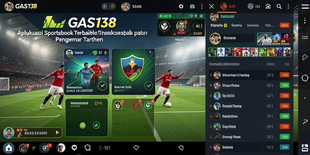 Screenshot utama GAS138 menampilkan tampilan antarmuka taruhan olahraga yang menarik.