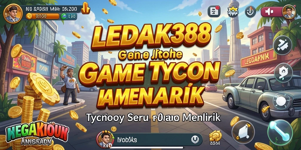 Tampilan gameplay Tycoon yang menyenangkan dan interaktif.