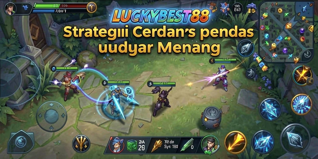 Tampilan gameplay menarik dari LUCKYBEST88 dengan strategi mendebarkan.