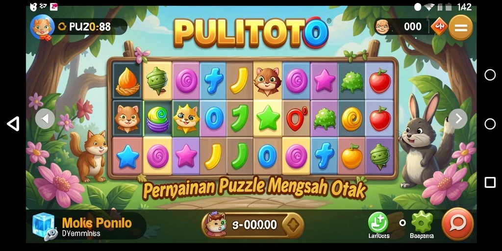 Tampilan gameplay PULITOTO yang mendebarkan dan penuh warna.