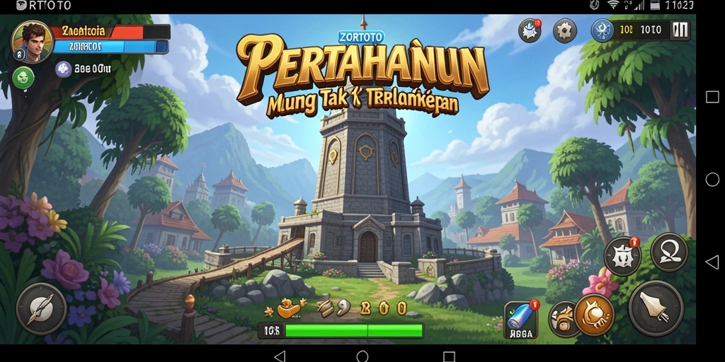 Gameplay menarik dari ZORTOTO dalam pertahanan menara.